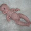 Berbesa full body babypop jongetje blank met kleding en kussen 42 cm - Afbeelding 10