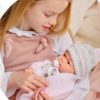 Llorens softbody babypop met geluid roze kleding deken en speen 38 cm - Afbeelding 6