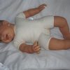 AD4 Levensechte Babypop softbody pop vrolijk zonder kleding 53 cm - Afbeelding 13