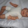AD4 Levensechte Babypop softbody pop vrolijk zonder kleding 53 cm - Afbeelding 12