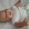 AD4 Levensechte Babypop softbody pop vrolijk zonder kleding 53 cm - Afbeelding 10