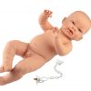 Llorens fullbody babypop jongen zonder kleding inclusief speen 45 cm - Afbeelding 2