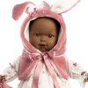 Llorens softbody pop donker met geluid kleding speen 42 cm - Afbeelding 6