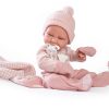 Antonio Juan levensechte babypop full body meisje met kleding deken en speen 43 cm - Afbeelding 9