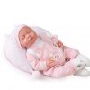 Antonio Juan pop babypop soft body slapend met kleding kussen en speen 42 cm - Afbeelding 12