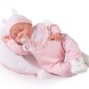 Antonio Juan pop babypop soft body slapend met kleding kussen en speen 42 cm