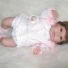Berbesa soft body babypop met bruin haar geluid en speen 42 cm - Afbeelding 16