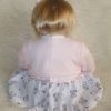 Berbesa soft body babypop met blond haar geluid en kleding 42 cm - Afbeelding 12