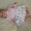 Berbesa soft body babypop met blond haar geluid en kleding 42 cm - Afbeelding 7