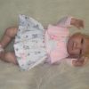 Berbesa soft body babypop met blond haar geluid en kleding 42 cm - Afbeelding 11