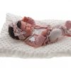 Antonio Juan levensechte babypop fullbody meisje met haar kleding kussen speen 43 cm - Afbeelding 21