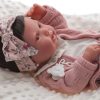 Antonio Juan levensechte babypop fullbody meisje met haar kleding kussen speen 43 cm - Afbeelding 20