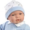 Llorens soft body babypop Joel met blauwe kleding en speen 38 cm - Afbeelding 4