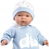 Llorens soft body babypop Joel met blauwe kleding en speen 38 cm - Afbeelding 8