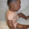AD3c Levensechte Babypop soft body pop donker met kleding 53 cm - Afbeelding 21