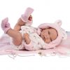 Llorens levensechte babypop fullbody meisje met kleding deken en speen 40 cm