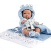 Llorens levensechte babypop fullbody jongen met kleding deken en speen 40 cm - Afbeelding 12