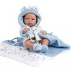 Llorens levensechte babypop fullbody jongen met kleding deken en speen 40 cm - Afbeelding 4