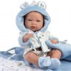 Llorens levensechte babypop fullbody jongen met kleding deken en speen 40 cm