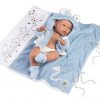 Llorens levensechte babypop fullbody jongen met kleding deken en speen 40 cm - Afbeelding 10