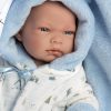 Llorens levensechte babypop fullbody jongen met kleding deken en speen 40 cm - Afbeelding 7