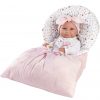 AKTIE Llorens levensechte babypop full body meisje met slaapzak en kleding  40 cm - Afbeelding 11