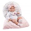 AKTIE Llorens levensechte babypop full body meisje met slaapzak en kleding  40 cm - Afbeelding 6