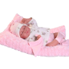 Antonio Juan pop babypop soft body slapend met kleding en zacht kussen 42 cm - Afbeelding 4