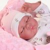 Antonio Juan pop babypop soft body slapend met kleding en zacht kussen 42 cm