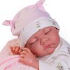 Antonio Juan pop babypop soft body slapend met kleding en zacht kussen 42 cm - Afbeelding 3