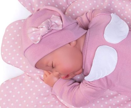 Antonio Juan pop babypop soft body slapend met kleding kussen en speen 42 cm - Afbeelding 24
