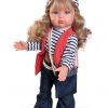 Antonio Juan pop full body met blond haar en kleding 45 cm - Afbeelding 2