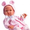 Asi full body babypop Meisje met kleding en speen 43 cm - Afbeelding 4