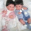 AKTIE Tweeling : Antonio Juan babypoppen jongen en meisje 43 cm - Afbeelding 48