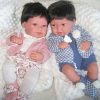 AKTIE Tweeling : Antonio Juan babypoppen jongen en meisje 43 cm - Afbeelding 53
