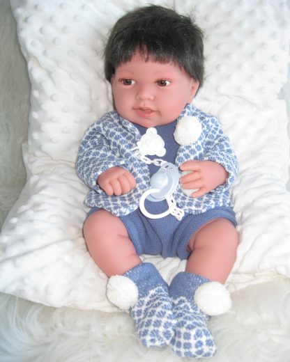 AKTIE Tweeling : Antonio Juan babypoppen jongen en meisje 43 cm - Afbeelding 32