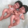 AKTIE Tweeling : Antonio Juan babypoppen jongen en meisje 43 cm - Afbeelding 16