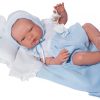 Asi full body babypop Jongen met deken kussen en speen 43 cm - Afbeelding 7