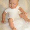 AD3d Levensechte Babypop soft body lachend met kleding 53 cm - Afbeelding 16