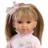 Llorens soft body pop met blond steil haar en kleding 35 cm - Afbeelding 4