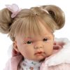 Llorens softbody pop blond haar met geluid kleding speen 38 cm - Afbeelding 4