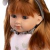 Llorens soft body pop met rood steil haar en kleding 35 cm - Afbeelding 8