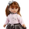 Llorens soft body pop met rood steil haar en kleding 35 cm - Afbeelding 7