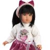 Llorens soft body pop Greta met donker haar en kleding 40 cm - Afbeelding 8