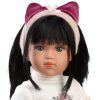 Llorens soft body pop Greta met donker haar en kleding 40 cm