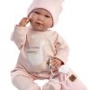 Llorens levensechte babypop softbody baby pop met geluid kleding en speen 42 cm - Afbeelding 3