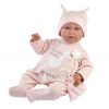 Llorens levensechte babypop softbody baby pop met geluid kleding en speen 42 cm - Afbeelding 6