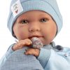 Llorens levensechte babypop softbody baby pop met geluid kleding en speen 42 cm - Afbeelding 2