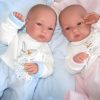 Llorens levensechte babypoppen tweeling full body jongen en meisje 35 cm - Afbeelding 15