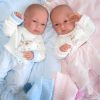 Llorens levensechte babypoppen tweeling full body jongen en meisje 35 cm - Afbeelding 18